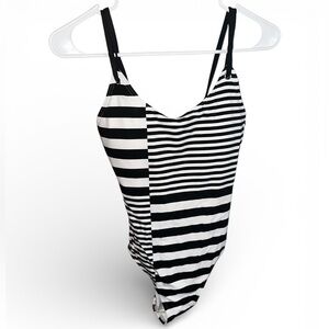 Michael Kors Striped Swimsuit
